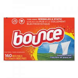 Bounce Fabric Softener Sheets, Outdoor Fresh, 160 Sheets/Box, 6 Boxes/Carton PGC80168CT 80168