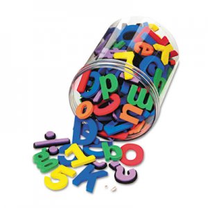 WonderFoam Magnetic Alphabet Letters, Assorted Colors. 105/Pack CKC4357 4357
