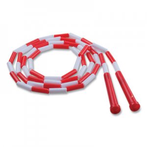 Champion Sports Segmented Plastic Jump Rope, 7ft, Red/White CSIPR7 PR7