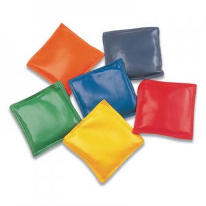 Champion Sports Bean Bag Set, Vinyl, 4", Assorted Colors, Dozen CSIMBB4SET MBB4SET