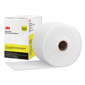 3M Easy Trap Duster, 8" x 125 ft, White, 1 - 250 Sheet Roll/Carton MMM55654W 55654W