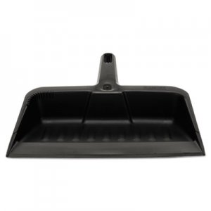 Rubbermaid Commercial Heavy-Duty Dustpan, 8 1/4" w, Polypropylene, Charcoal RCP2005CHA FG200500CHAR