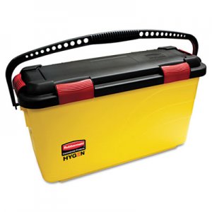 Rubbermaid Commercial HYGENE HYGEN Charging Bucket, Yellow RCPQ95088YW FGQ95088YEL