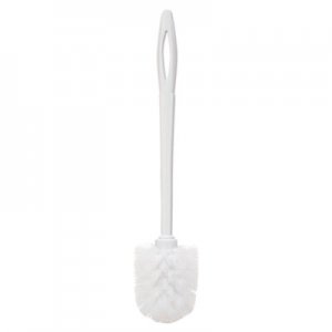 Rubbermaid Commercial Toilet Bowl Brush, 14 1/2", White, Plastic RCP631000WE FG631000WHT