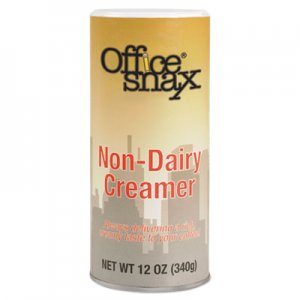Office Snax Reclosable Canister of Powder Non-Dairy Creamer, 12oz OFX00020 00020