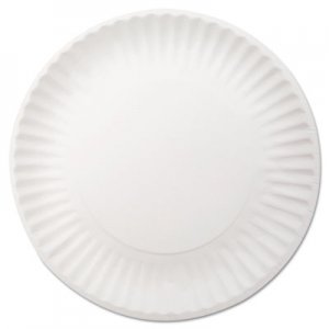Dixie White Paper Plates, 9" dia, 250/Pack, 4 Packs/Carton DXEWNP9OD WNP9OD