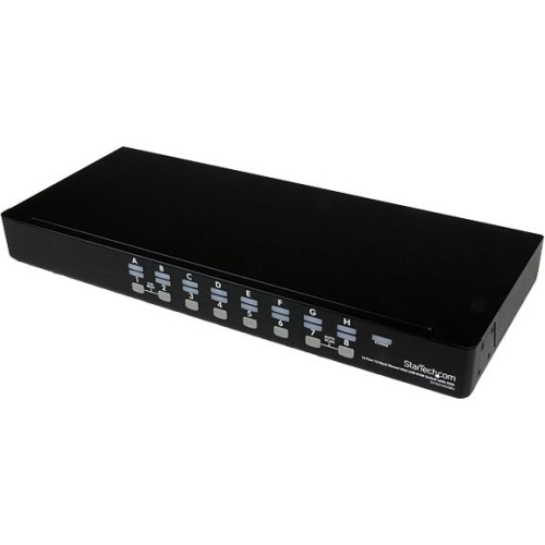 StarTech.com 16 Port 1U Rack Mount USB KVM Switch with OSD SV1631DUSBU