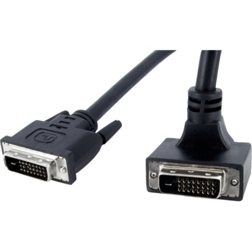 StarTech.com 6 ft 90 Degree Down Angled DVI-D Monitor Cable M/M DVIDDMMBA6