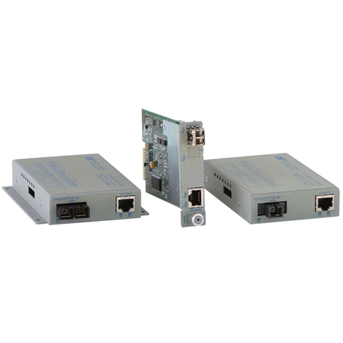 Omnitron iConverter Gx AN SC Multimode 550m Plug-In Module Wide Temp 8502N-0-W 8502N-0-x