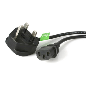 StarTech.com 6 ft Standard UK Computer Power Cord PXT101UK