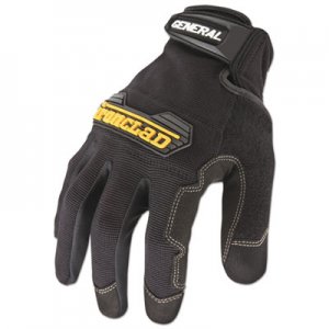 Ironclad General Utility Spandex Gloves, Black, Medium, Pair IRNGUG03M GUG-03-M