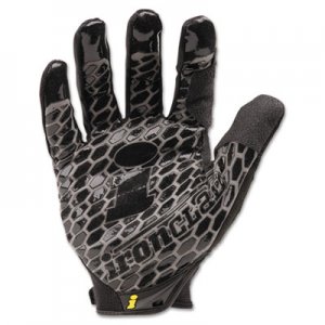 Ironclad Box Handler Gloves, Black, Large, Pair IRNBHG04L