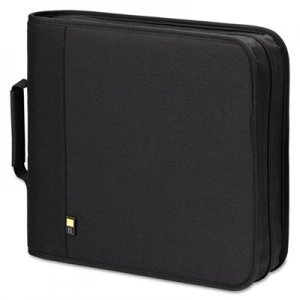 Case Logic CD/DVD Expandable Binder, Holds 208 Discs, Black CLG3200387 3200387