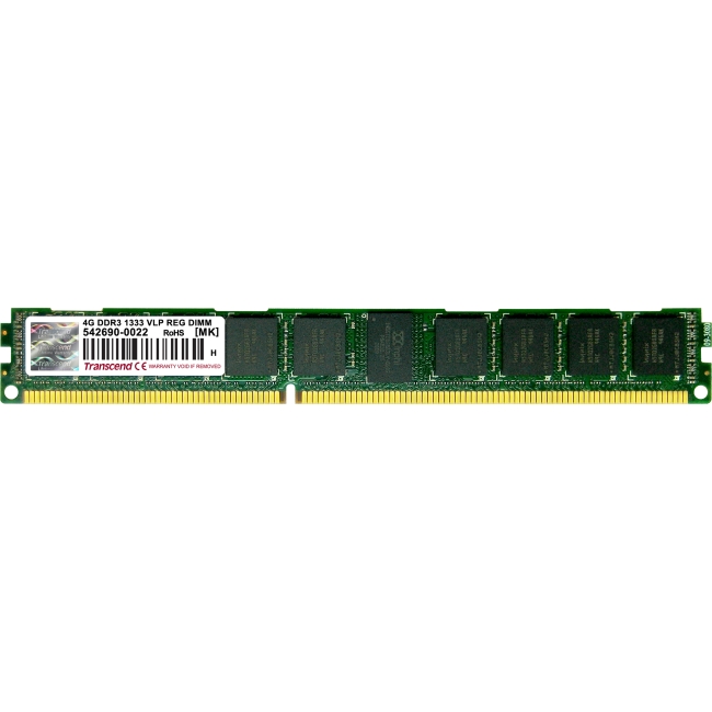 Transcend 4GB DDR3 SDRAM Memory Module TS512MKR72V3NL