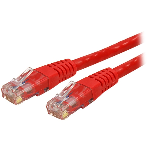 StarTech.com 5ft Red Molded Cat6 UTP Patch Cable ETL Verified C6PATCH5RD
