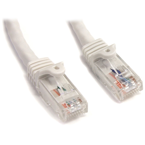 StarTech.com 10 ft White Snagless Cat6 UTP Patch Cable N6PATCH10WH