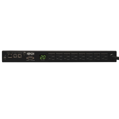 Tripp Lite PDU Monitored 120V 20A 8 Outlet PDUMNH20