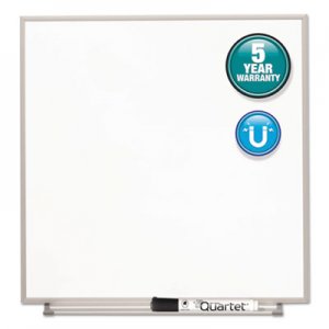 Quartet Matrix Magnetic Boards, Painted Steel, 23 x 23, White, Aluminum Frame QRTM2323 M2323