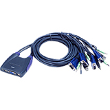 Aten 4-Port USB KVM Switch CS64US