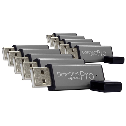 Centon 16GB DataStick Pro USB 2.0 Flash Drive - 10 Pack DSP16GB10PK