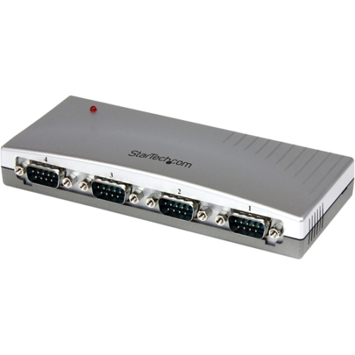 StarTech.com 4-port USB to RS232 Serial Adapter Hub ICUSB2324