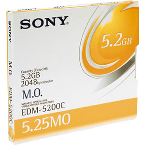 Sony 5.25" Magneto Optical Media EDM5200CWW