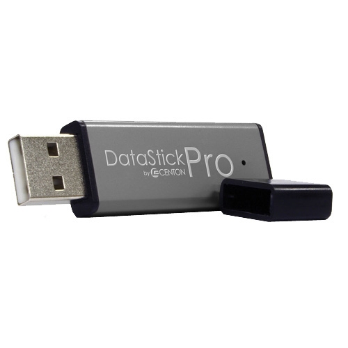 Centon 8GB DataStick Pro USB 2.0 Flash Drive - 10 Pack DSP8GB10PK