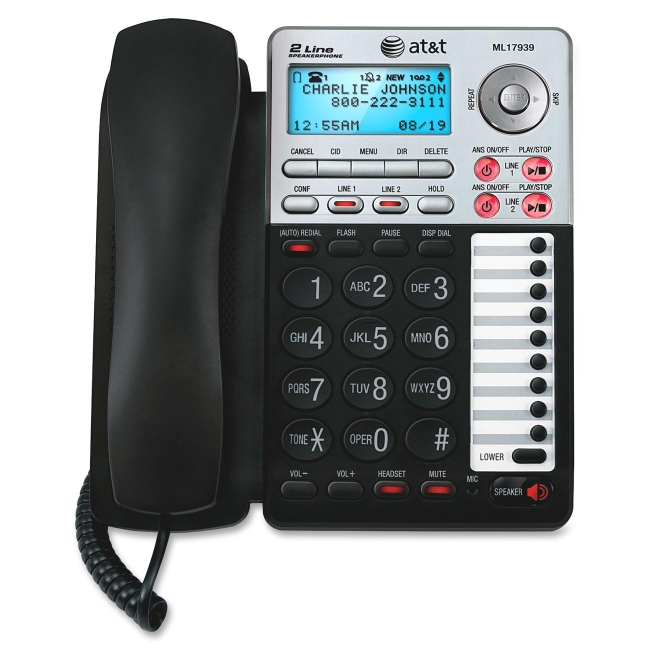 VTech AT&T Basic Phone with Answering Machine ML17939