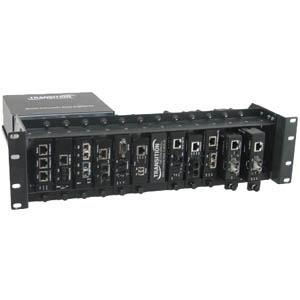 Transition Networks 12-slot Media Converter Rack E-MCR-05-NA E-MCR-05