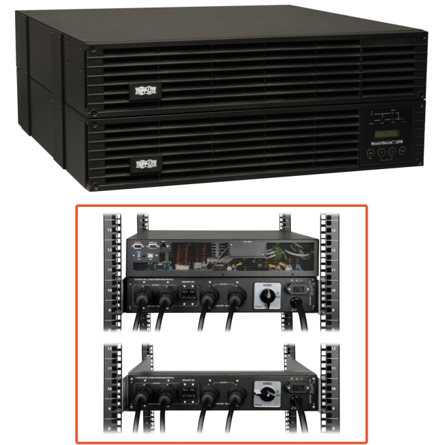 Tripp Lite SmartOnline EZ 6000 VA Tower/Rack Mountable UPS SU6000RT4UHV