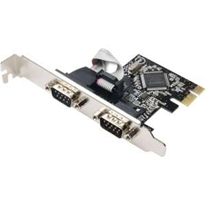 SYBA Multimedia 2-port PCI Express Serial Adapter SD-PEX15022