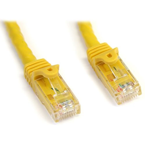 StarTech.com 7 ft Yellow Snagless Cat6 UTP Patch Cable N6PATCH7YL