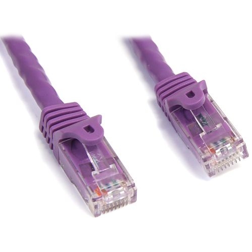 StarTech.com 25 ft Purple Snagless Cat6 UTP Patch Cable N6PATCH25PL