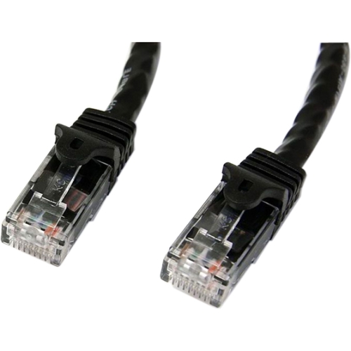 StarTech.com 25 ft Black Snagless Cat6 UTP Patch Cable N6PATCH25BK