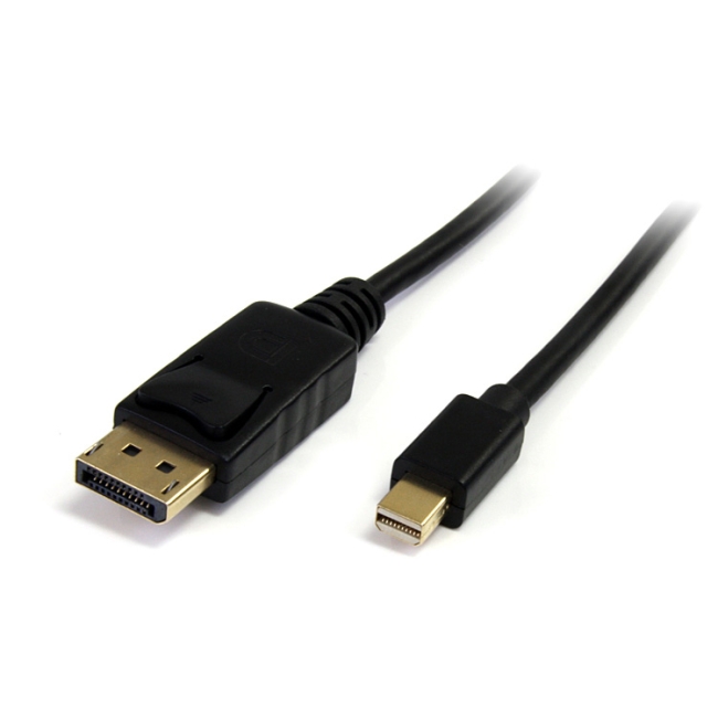StarTech.com 3 ft Mini DisplayPort to DisplayPort Adapter Cable MDP2DPMM3
