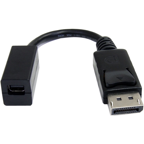 StarTech.com 6in DisplayPort to Mini DisplayPort Cable Adapter DP2MDPMF6IN
