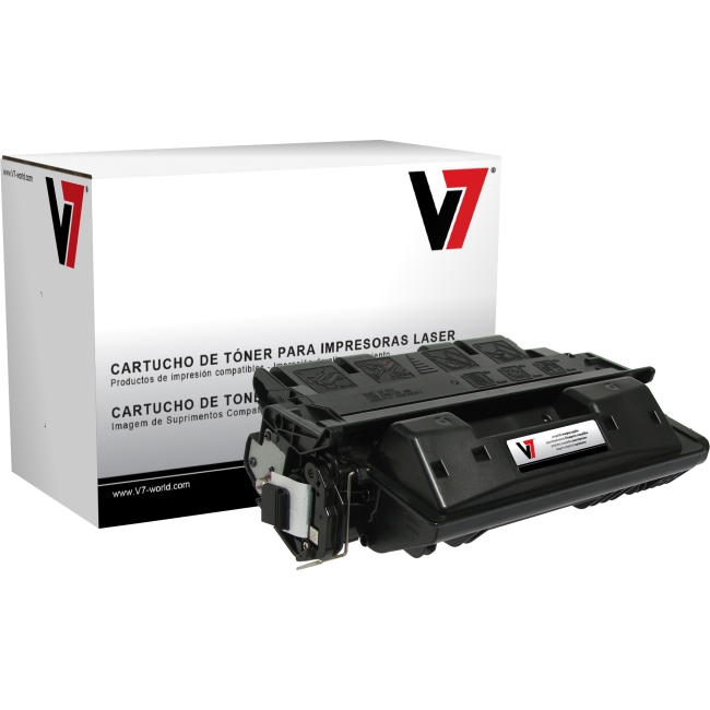 V7 Black Toner Cartridge (Ultra High Yield) For HP LaserJet 4100, 4100N, 4100DTN THK28061X