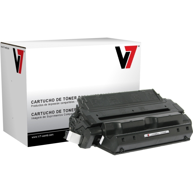 V7 Black Toner Cartridge (Ultra High Yield) For HP LaserJet 8100, 8100N, 8100DN THK24182X