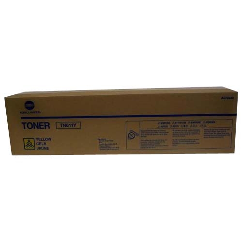 Konica Minolta TN611Y Toner Cartridge A070230 TN-611Y