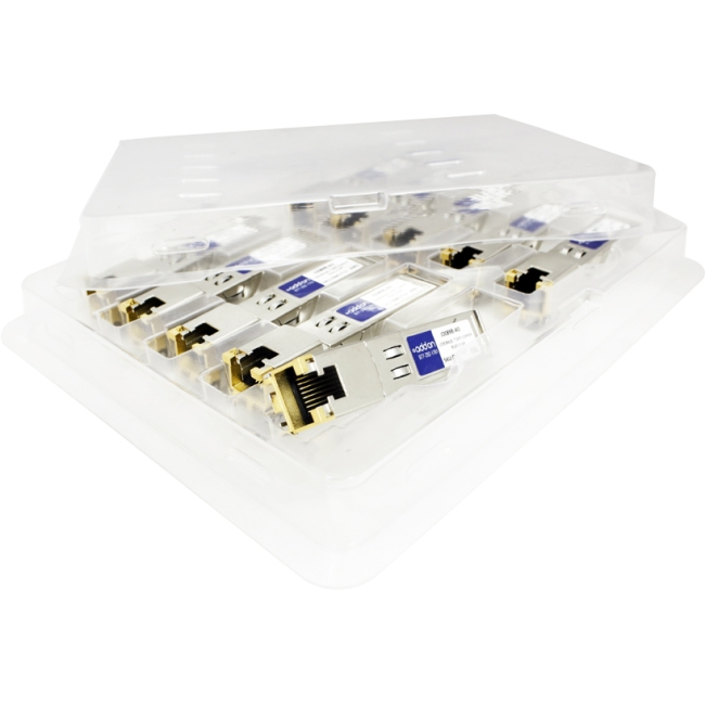 AddOn Cisco Compatible 1000Base-TX SFP 10pack tray GLC-T-AO-10PK GLC-T