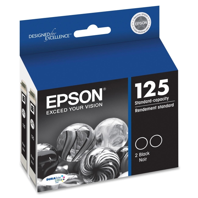 Epson DURABrite Dual Pack Ink Cartridge T125120-D2 125