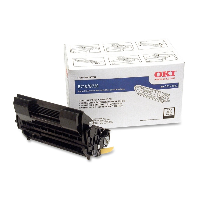 Oki High Capacity Toner Cartridge 52123602