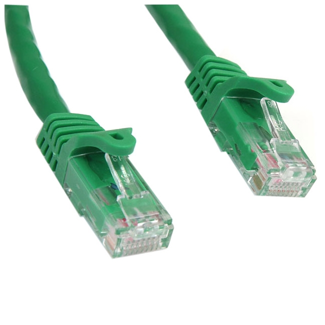 StarTech.com 100 ft Green Snagless Cat6 UTP Patch Cable N6PATCH100GN