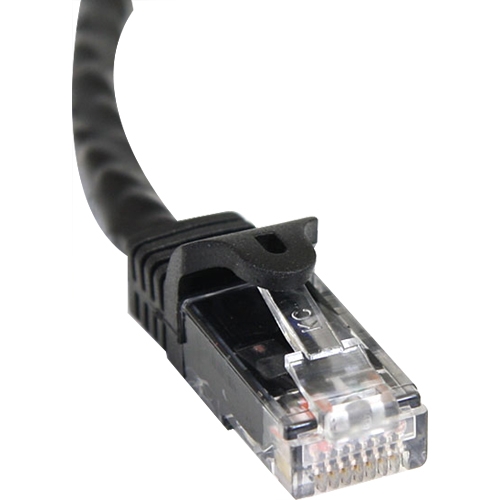 StarTech.com 35 ft Black Snagless Cat6 UTP Patch Cable N6PATCH35BK