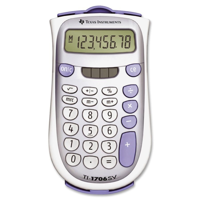 Texas Instruments Handheld Pocket Calculator TI-1706SV TEXTI1706SV