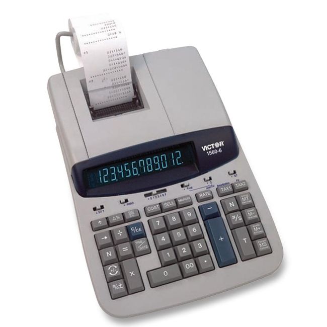 Victor Technology Printing Calculator 1560-6 VCT15606