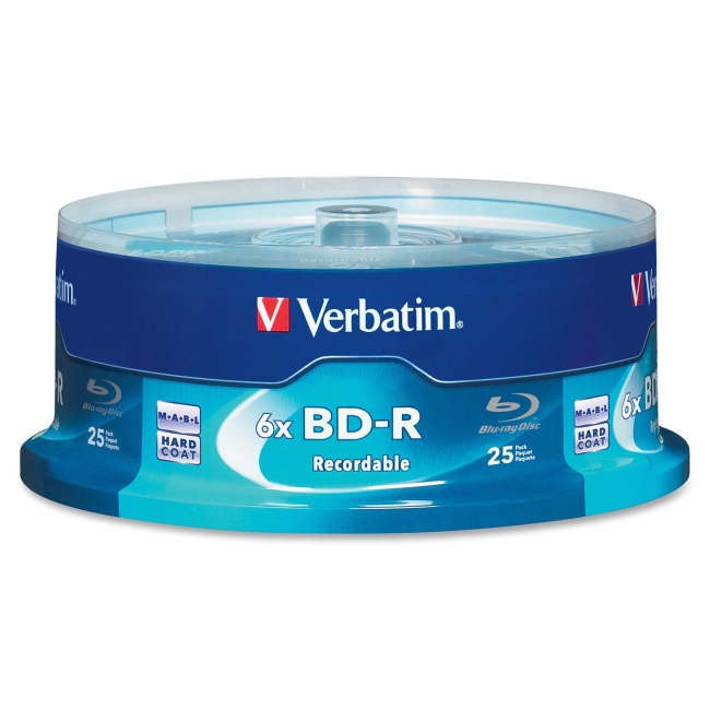 Verbatim Blu-ray Recordable BD-R 6x Disc 97457