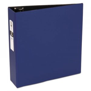 Avery Economy Non-View Binder with Round Rings, 3 Rings, 3" Capacity, 11 x 8.5, Blue, (3601) AVE03601 03601