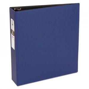 Avery Economy Non-View Binder with Round Rings, 3 Rings, 2" Capacity, 11 x 8.5, Blue, (3500) AVE03500 03500