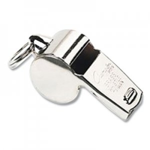 Champion Sports Sports Whistle, Heavy Weight, Metal, Silver CSI401 401
